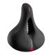 Rockbros AQ-6090R bicycle saddle - black and red