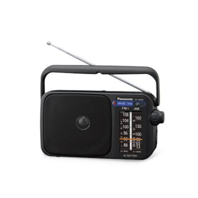 2. Panasonic RF-2400D Portable Analog Black