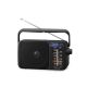 2. Panasonic RF-2400D Portable Analog Black