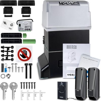 FAAC 844 kit for 1800kg sliding gates