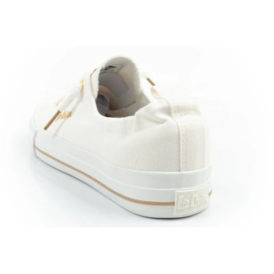5. Lee Cooper women's sports shoes sneakers fashionable white slip-on