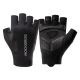 Rockbros cycling gloves spring/summer/autumn, short fingers, size: S - black