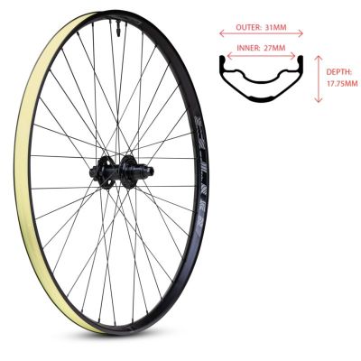 WTB PROTERRA i27x29'' rear wheel 148x12 32 6 bolt SR