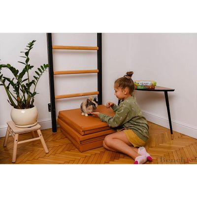 43. GYMNASTIC MATTRESS FOLDABLE BROWN 180CM BENCHK