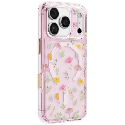 2. Uniq Coehl Evie Magnetic Charging Case for iPhone 18 Pro / 17 Pro - Pink