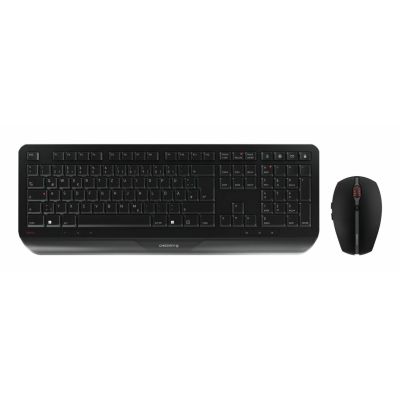 7. CHERRY JD-7000DE-2 Keyboard with Mouse RF Wireless QWERTZ German Black