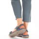 14. Comfortable Rieker W RKR587 blue sandals