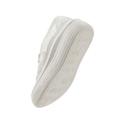 6. Lee Cooper women's sports shoes sneakers white platform lace