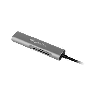 Adapter (HUB) USB type C to HDMI/USB3.0/SD/MicroSD/C port