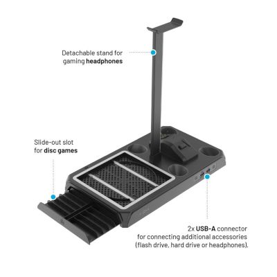 8. FIXED FIXXB-MCS-BK game console part/accessory Docking station