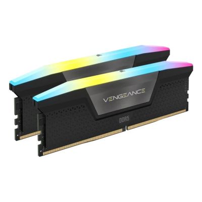 2. DDR5 64GB PC 6000 CL40 CORSAIR KIT (2x32GB) VENGEANCE RGB retail