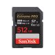 2. SANDISK EXTREME PRO SDXC CARD 512GB 280/150 MB/s V60 UHS-II