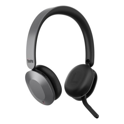 16. Lenovo 4XD1V23301 Headphones/Headset Wired & Wireless Headband Office/Call Center USB Type-C Bluetooth Gray