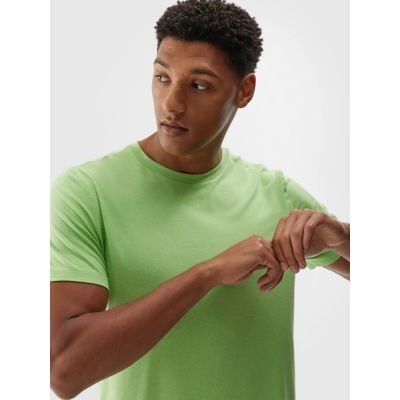 5. Men's quick-drying regular training T-shirt 4F 4FWAW24TFTSM1003-42M