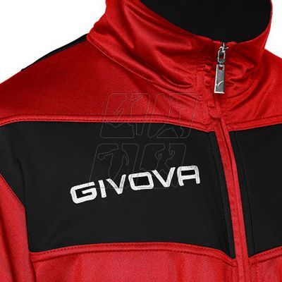 6. Tracksuit Givova Tuta Visa TR018 1210 red/black