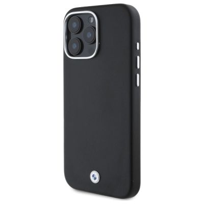 2. BMW Sign Full Wrapped Metal MagSafe iPhone 16 Pro Case - Black