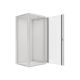 2. Lanberg WF01-6627-10S Rack Cabinet (27U; 1300mm / 600mm / 600 mm; wall-mounted; Glass; 19''; gray)