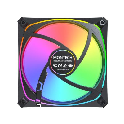 5. Montech AX120 PRO Computer Case Fan 12 cm Black 3 pcs.