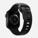 3. Nomad Sport Strap Band Black Aluminum, Rubber