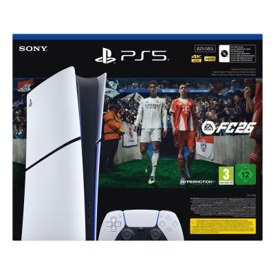 12. Sony PlayStation 5 Digital 825GB + EA Sports FC26 console