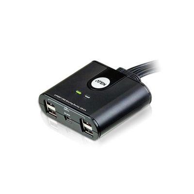 3. ATEN US424-AT 4-Port USB 2.0 Peripheral Sharing Device