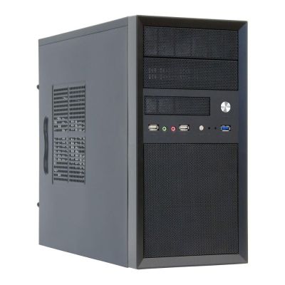 4. Chieftec CT-01B-350GPB Mini Tower Computer Security & Mounts Black 350W