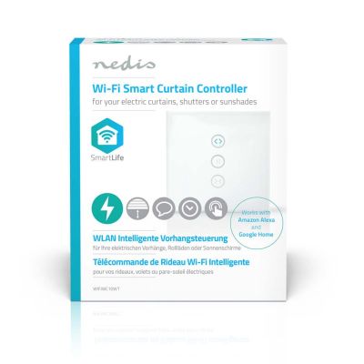 6. Nedis WIFIWC10WT smart home - transmitter Wired and Wireless Wall-mountable WWAN