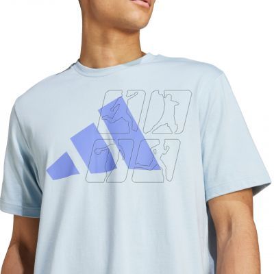 5. Adidas Pwr 3 Graphic M T-shirt IX6567