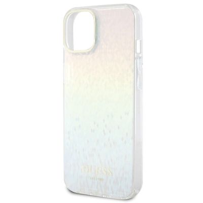 6. Guess IML Faceted Mirror Disco Iridescent case for iPhone 15 - multicolored