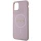 6. Guess GUHMN61PSAHMCP case for iPhone 11 / Xr - pink Saffiano MagSafe