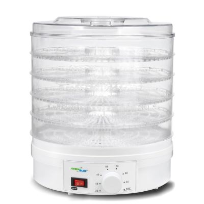 16. GreenBlue GB190 mushroom, vegetable and fruit dehydrator (250W; white)