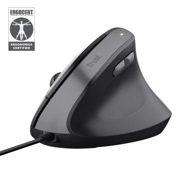 TRUST BAYO II ERGONOMIC MOUSE BLK (25144)
