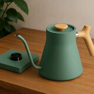 8. Fellow Stagg EKG Pro 0.9L Green Electric Kettle
