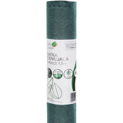 14. SHADE NET 140G/M2 1.5X25M DARK GREEN