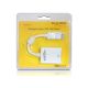 3. DeLOCK 61766 Adapter Cable 0.125m VGA (D-Sub) DisplayPort White
