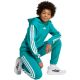 8. adidas 3 Stripes Fleece Hoodie 225 Turquoise JN2417