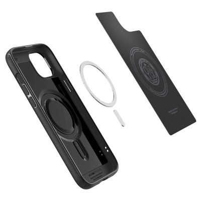 13. Spigen Mag Armor MagSafe iPhone 15 Case - Matte Black