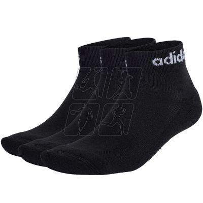 3. Adidas Linear Ankle Cushioned IC1303 socks