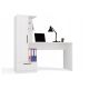 4. COSMO WHITE DESK + SHELVING SET