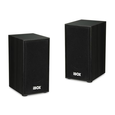 4. IBOX IGLSP1B speaker set (2.0; dark wood)