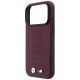 6. BMW M Blue Perfo Metal Logo MagSafe Case for iPhone 18 Pro Max / 17 Pro Max - Burgundy