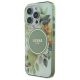 2. Guess IML Flower & Tonal Circle MagSafe case for iPhone 16 Pro Max - green