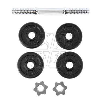 40. HMS SG01 threaded dumbbell 7 kg