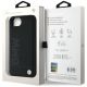 8. BMW Leather Hot Stamp iPhone 16e Case - Black
