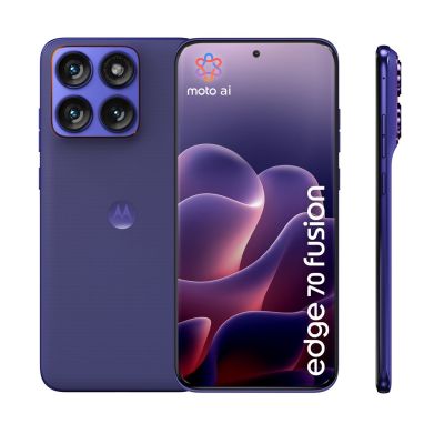 3. Motorola edge 70 fusion 17.2 cm (6.78") Dual SIM Android 16.0 5G USB Type-C 8GB 256GB 5200mAh Purple