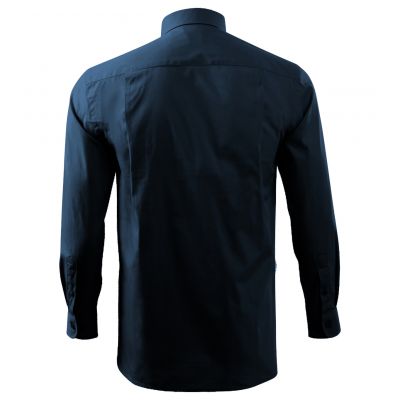 3. Men's Style LS Shirt (Navy Blue)
