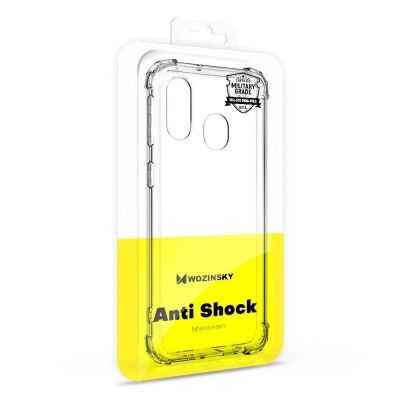 5. Wozinsky Anti Shock durable case with Military Grade Protection for Samsung Galaxy A72 4G transparent