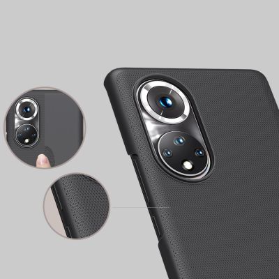 9. Nillkin Super Frosted Shield reinforced case cover for Honor 50 Pro black