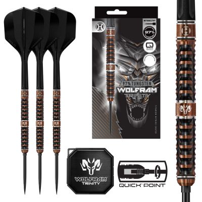 Harrows TOLFRAM TRINITY 97% steeltip darts