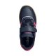4. adidas Breaknet Sleek navy blue and pink kids' shoes JQ3060